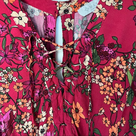 WAYF Floral Maxi Dress. Small - Picture 6 of 15